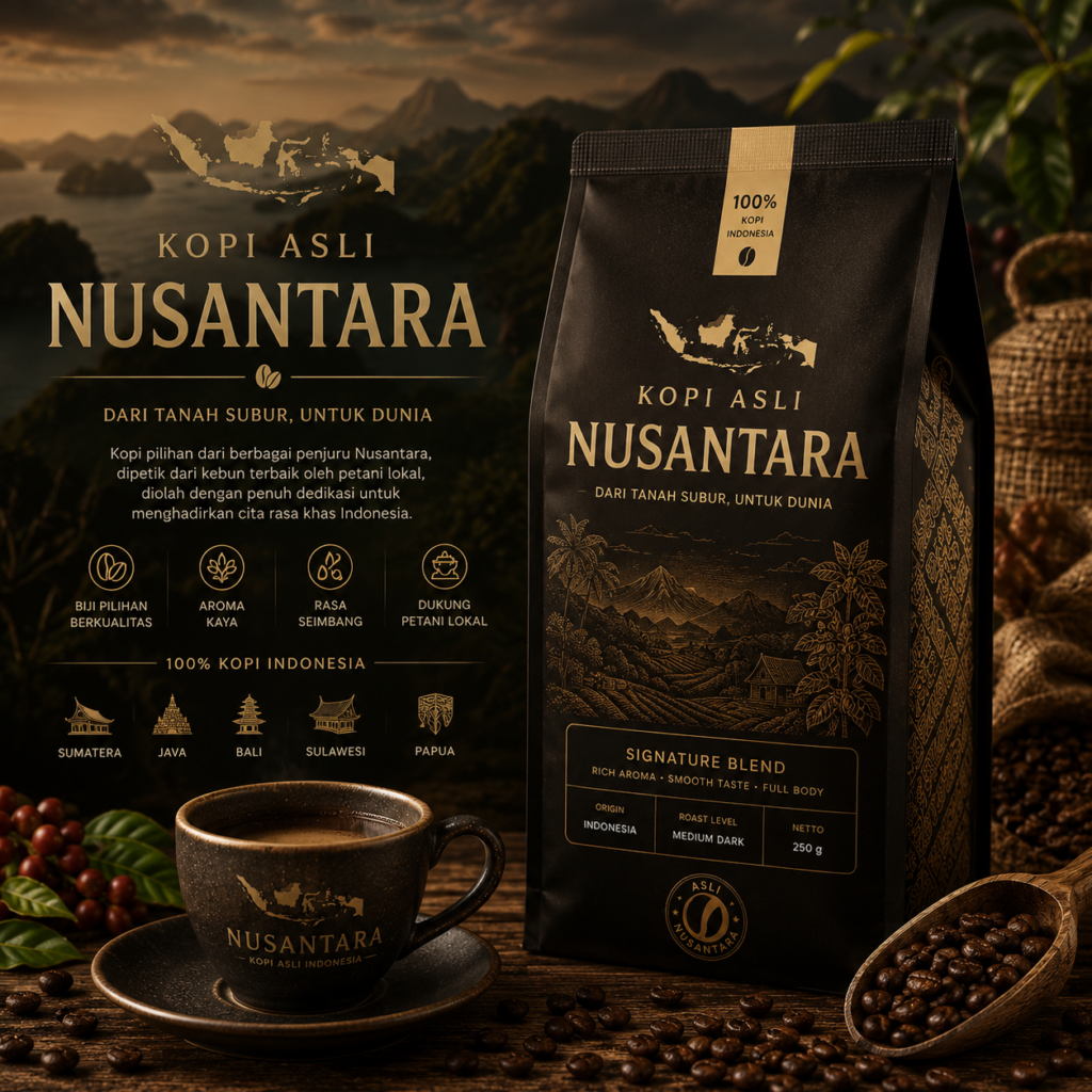 Kopi asli Nusantara