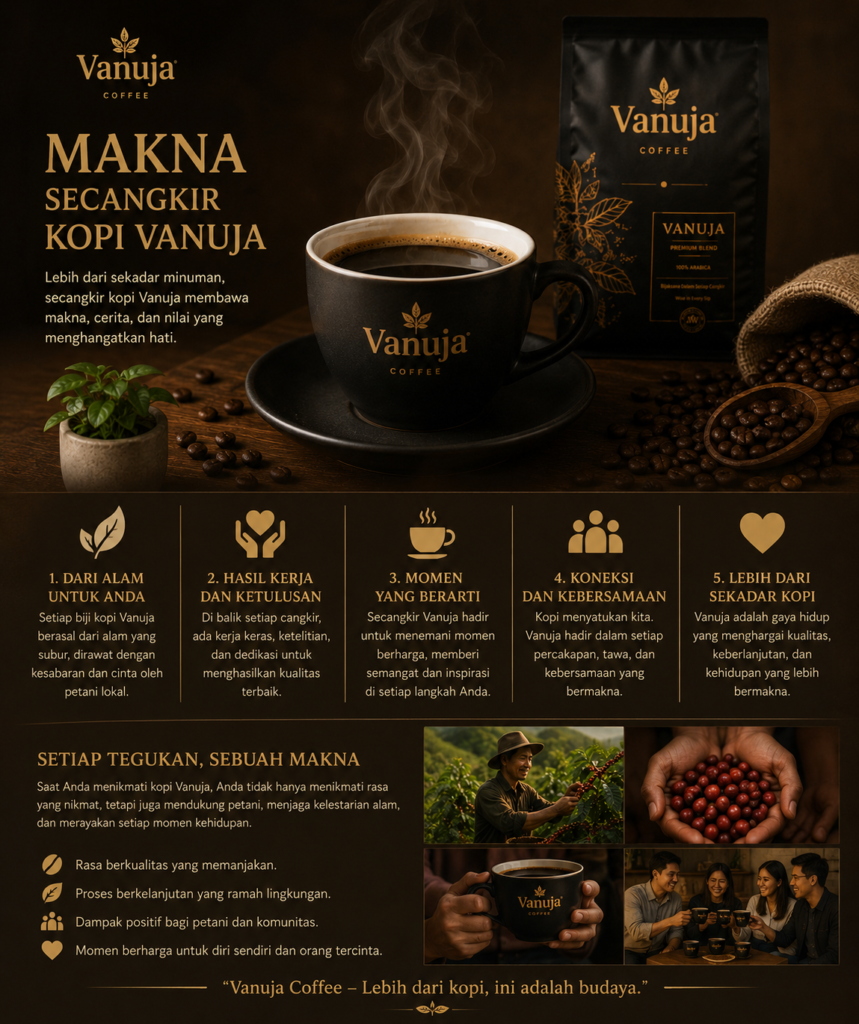 secangkir kopi Vanuja